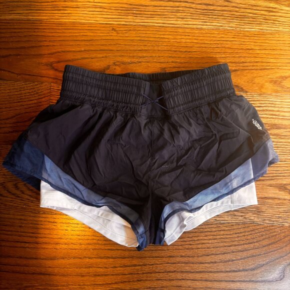 Free People Double Time Layered Shorts - Picture 2 of 3